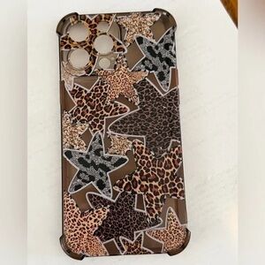 Leopard Star Pattern Phone Case
